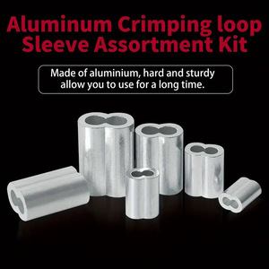 Kit Surtido de Fundas de Aluminio para Crimpado 268 Piezas M1.2 M2.5 M3 M4 M1.5 para Reparación de Cables - Product Image 5