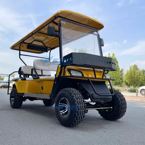 รถกอล์ฟไฟฟ้า 4 ที่นั่ง ยี่ห้อ Certified Club Car รุ่น Steel Buggy พร้อมอุปกรณ์เสริมรถเข็นกอล์ฟ ได้รับการรับรองมาตรฐาน GCC และ EEC - Product Image 2
