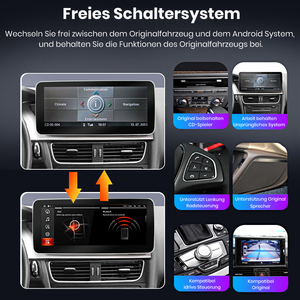 Junsun không dây Carplay Android Auto Car đài phát thanh cho Audi A4 B8 A5 2009 2010 2011 2012 2013 2014 2015 2016 đa phương tiện GPS 2DIN - Product Image 4