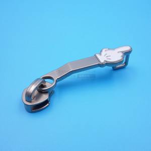 Glissières de fermeture éclair en alliage de zinc nickel mat sans verrouillage pour sacs, vêtements, textiles de maison – Pièces durables personnalisables - Product Image 3