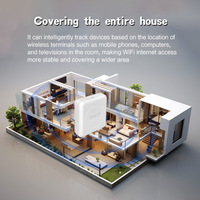 Router WiFi 5G Portátil, 4 Puertos Inalámbricos, Ranura para Tarjeta SIM, Punto de Acceso 5G de Alta Velocidad, Uso Global en Viajes y Oficina, Exportación Internacional