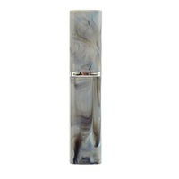 Atomiseur de parfum de voyage ABS de luxe, aspect marbre, 8 ml, mini, carré, sérigraphié, flacons vaporisateurs à brume fine