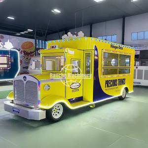 Remolque de Comida Móvil Totalmente Equipado, Carrito de Comida, Cocina Móvil, Camioneta de Comida para Venta Ambulante de Café, Donuts y Helados - Product Image 4