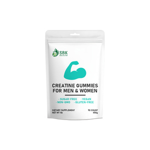 Premium Custom L-Theanine <b>Supplement</b> Creatine Monohydrate Gummies Boost Endurance Before After Workouts Creatine Vegan Gummy - Product Image 1