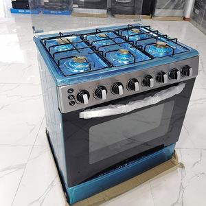 Nieuw design groothandelsprijs delicaat uiterlijk ingebouwde keuken kookapparatuur staande 6-pits gasfornuis met oven - Product Image 4