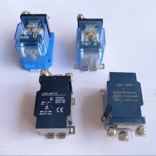 JQX-58F 1Z 60A JQX-60F 1Z 60A/80A JQX-68F 1Z 80A High-power relay DC12V DC24V AC110V AC220V