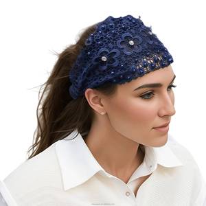 Pañuelo de encaje para la cabeza, gorro islámico para mujeres musulmanas, estilo Arabia Saudita, Dubai, gorro de oración, turbante turco diario, transpirable y ecológico. - Product Image 1