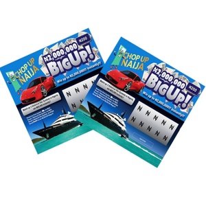 Cartes à gratter en gros, impression offset de haute qualité, impression sérigraphique, papier à gratter, taille de carte personnalisée, papier et carton - Product Image 3