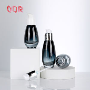 ขวดปั๊มแก้วไล่เฉดสีดำ ขนาด 30 มล. 45 มล. สำหรับบรรจุภัณฑ์ผลิตภัณฑ์บำรุงผิวและเครื่องสำอาง - Product Image 5