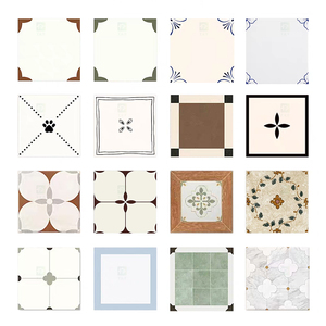 Carreaux de porcelaine pleine masse à motif décoratif 200x200 pour salle de bain et toilettes, carreaux de douche 20x20 et revêtement mural et de sol pour salon - Product Image 2