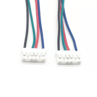 Kustom kabel Jst Xh 1.0 2.0 2.54mm Pitch 2 3 4 5 6 7 8 9 10 Pin konektor Pria Wanita Zh ph Xh Molex Jst tali pengaman