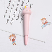 Stylos mignons à encre gel en forme d'animaux, ensemble de stylos éponge anti-stress pour étudiants
