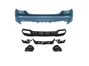 Accesorios de coche W212 parachoques trasero Bod Ykit actualización Clase E AMG Bodykit para <span class=keywords><strong>Mercedes</strong></span> BenZ Clase E W212 2014-2015 Kits de falda lateral - Product Image 5