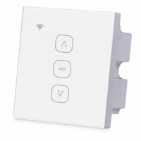 YUSHUN YC720-01FD 24V 20A Receptor en Cascada de Alta Potencia, Control Remoto RF para Caja de Pared 86, para Cortinas y Ventanas con Múltiples Motores
