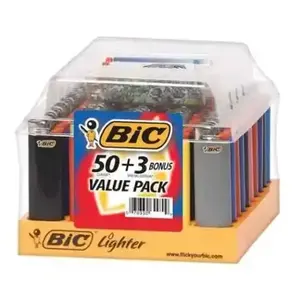 Оригинальные зажигалки BIC J26 классические зажигалки BIC Lighters J6 оптом