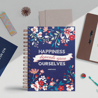 Carnet à spirales personnalisé Wenshun A4 A5 A6, couverture rigide, carnet de bureau, carnet d'école, journal, planificateur avec logo personnalisé