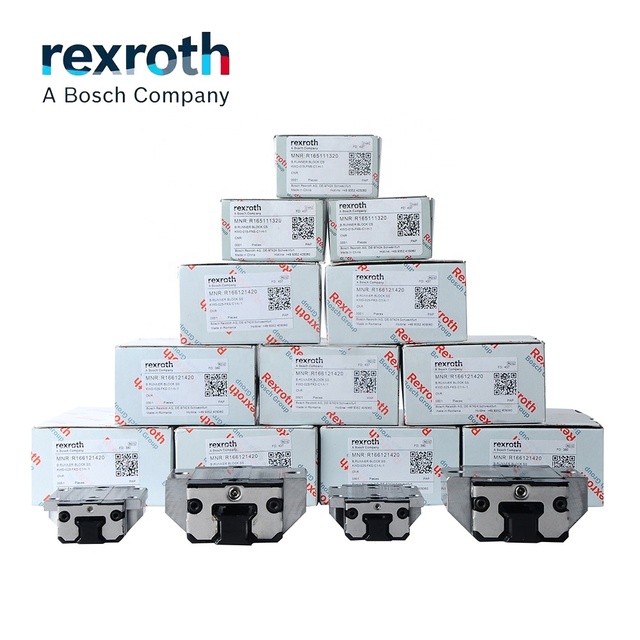 Original New Rexroth Linear Guide Linear Motion Guideway Carriage R166119420 R166119320 R166111420 R166111320 Linear Bearing