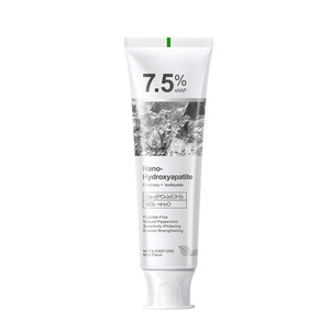 Pasta Dental con 7.5% de Hidroxiapatita, Sin Flúor, Vitamina C, Blanqueadora, Cuidado Periodontal, Fortalecimiento del Esmalte, Tamaño Regular, Uso Doméstico - Product Image 5
