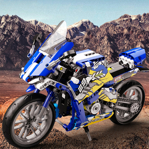 Bộ Đồ Chơi Xây Dựng Mô Hình Xe Máy Cơ Học STEM, Bộ Sưu Tập Xây Dựng, Khối Xe Máy Tương Thích Cho Trẻ Em - Product Image 6