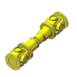 Low Noise Universal Flange <b>Coupling</b> Drive <b>Shaft</b> Universal <b>Coupling</b> Without Flex Flange Type - Product Image 4
