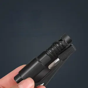 Wholesale Mini <b>Safety</b> Hammer <b>Keychain</b> Escape Car Life-saving Window Broken Emergency Glass Breaker - Product Image 2