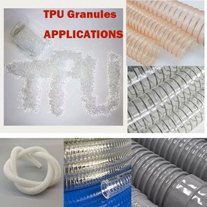 เม็ดพลาสติก TPU แบบกำหนดเอง เทอร์โมพลาสติกโพลียูรีเทน เกรดสำหรับการอัดรีด ทนทานต่อการเสื่อมสภาพ - Product Image 3