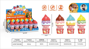 Jouets d'été interactifs amusants Mini baguette à bulles <span class=keywords><strong>de</strong></span> <span class=keywords><strong>savon</strong></span> Bâtons <span class=keywords><strong>Jeux</strong></span> <span class=keywords><strong>de</strong></span> plein air Pas <span class=keywords><strong>de</strong></span> déversement Crème glacée Bulle Eau Cadeaux d'été - Product Image 5