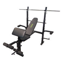 Équipement de fitness réglable pour la salle de sport, barre multifonctionnelle pour la musculation, rack de musculation pliable, banc de musculation, banc pour haltères