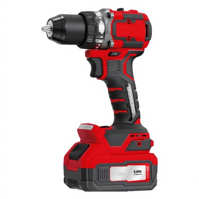 20V Brushless Cordless Drill Driver With 70Nm Max Torque 18 Plus 1 Clutch Settings 2 Speed 13mm Chuck for Wood and Steel