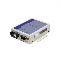 Transceptores de Fibra Óptica Industriales Bidireccionales RS232 Monomodo de 20 km SC/FC, Extensor de Módem de Fibra Óptica