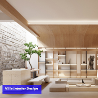 Service de design d'intérieur de luxe pour villa en Australie, solution clé en main pour le salon, décoration personnalisée de la maison