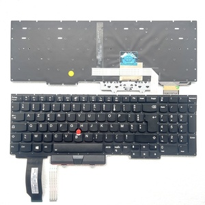 联想Thinkpad E15 Gen 2 Gen 1 E15 Gen 3 E15 G4 20T8 20T9 20TD 20TE笔记本电脑FR布局的法国阿塞拜疆背光键盘 - Product Image 1