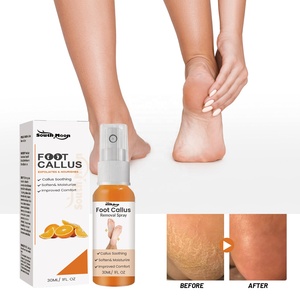 Zuidmaan Kruidenvoet Exfoliërende Spray Met Aloë Vera Saffraan <span class=keywords><strong>Pepermunt</strong></span> Voor Het Bleken Van Eeltverwijdering En Ruw Huidherstel - Product Image 3