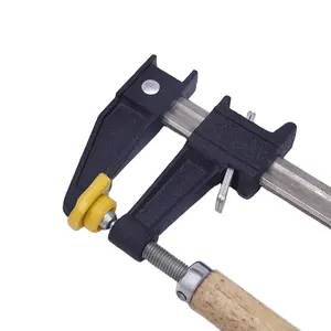 Abrazadera de barra F de alta resistencia para carpintería, herramienta de mano de alta resistencia para carpintero