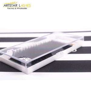 Prix de gros <span class=keywords><strong>Double</strong></span> Conseils <span class=keywords><strong>0</strong></span>.15/<span class=keywords><strong>0</strong></span>.20mm Mat Ellipse Plat Extension De Cils cachemire extension de cils - Product Image 4