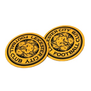 Customized Brand Clothing Woven <b>Badge</b> Decoration Overlock Edge Oval Fashion Embroidered Patch Label - Product Image 3