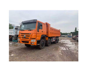 Camión Volquete HOWO Usado Eficiente y Económico, 8x4 Euro 3 Diésel, Volante a la Derecha, 30T 20T - Product Image 1