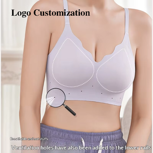 Reggiseno personalizzabile senza cuciture, sottile, a tinta unita, da <span class=keywords><strong>donna</strong></span>, per <span class=keywords><strong>seno</strong></span> piccolo, effetto push-up, con colla in gel, senza ferretto, anti-cedimento - Product Image 3