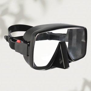 Masque de plongée sans cadre en silicone pour adulte, étanche, avec lentille unique en verre trempé, pour la plongée sous-marine, prix d'usine - Product Image 4