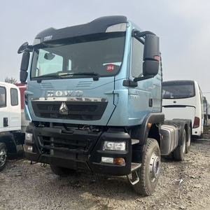 Camion lourd HOWO bleu avec moteur haute puissance, garantie 1 an, rayon de braquage court pour usage en construction - Product Image 1