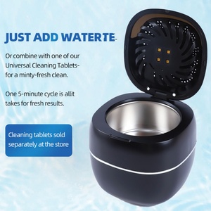 Máquina de Limpieza Ultrasónica con UV y Ventilador de Secado, Limpiador de Alta Frecuencia de 45000Hz para Joyas, Gafas, Relojes, Anillos, Dentaduras Postizas - Product Image 3