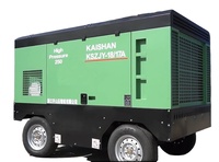 Compresseur d'air à vis diesel stationnaire refroidi par air, haute efficacité, 630 CFM, 17 bars, pour projets de forage, produit phare de l'usine chinoise