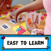 En gros, Jeu de cartes interactif de correspondance rapide et de jeu de paires, jeu de collection et de voyage familial pour enfants de 8 ans et plus, 2 à 8 joueurs
