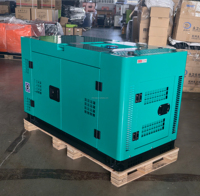 Leiser Anhänger-Dieselgenerator mit zwei Zylindern, 10KW 12KW 15KW 18KW 20KW 25KW 12KVA 15KVA 20KVA 25KVA 30KVA, mit ATS-Option