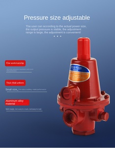 Vanne de sécurité pour <span class=keywords><strong>gaz</strong></span> GPL, corps en laiton, régulateur réglable, vanne de coupure de sécurité pour bouteilles de <span class=keywords><strong>gaz</strong></span> domestiques et usage industriel - Product Image 5
