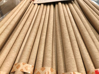 Usine professionnelle pour tubes en papier crêpe brun naturel de marque, classe 105C, isolation, tailles personnalisables pour transformateurs à huile
