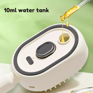 Brosse à vapeur nano-brume avec réservoir d'huile essentielle de 10 ml, appareil de massage du cuir chevelu pour des cheveux sans frisottis - Product Image 5