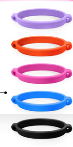 Accessoires de <span class=keywords><strong>bouteille</strong></span> Porte-<span class=keywords><strong>bouteille</strong></span> d'eau en silicone-Anneau de <span class=keywords><strong>bouteille</strong></span> d'eau en silicone souple avec sangle <span class=keywords><strong>pour</strong></span> coupe Stanley - Product Image 2