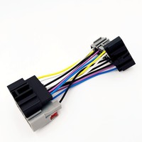 Arnés de Cableado de Audio para Automóvil OEM ODM, Arnés de Cableado para Amplificador DSP, Transmisión de Datos Estable para Automóviles