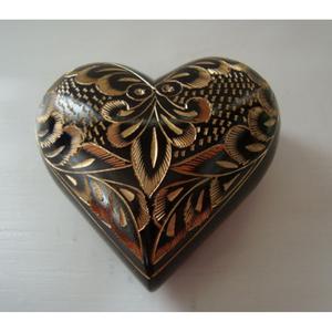 Best Selling High Quality Metallic Heart Shaped Small Keepsakes Cremation Urn For Human Ashes/<b>Funeral</b> <b>Supplies</b> - Product Image 6